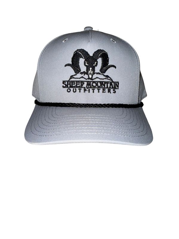 Grey SMO Rope Snapback