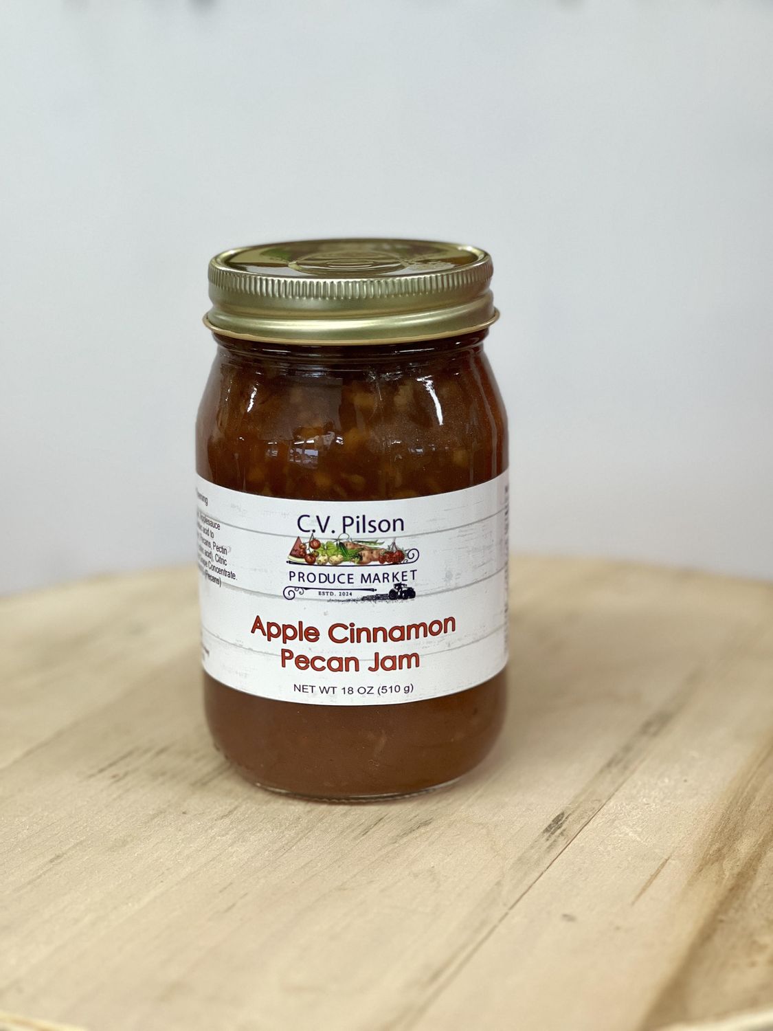 Apple Cinnamon Pecan Jam
