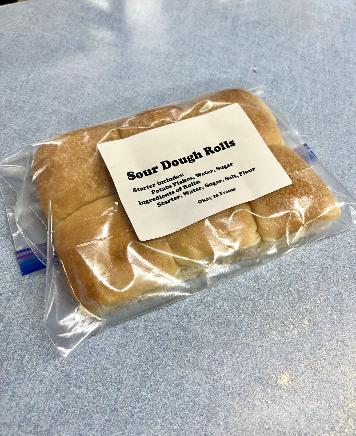 Homemade Sour Dough Bread Rolls