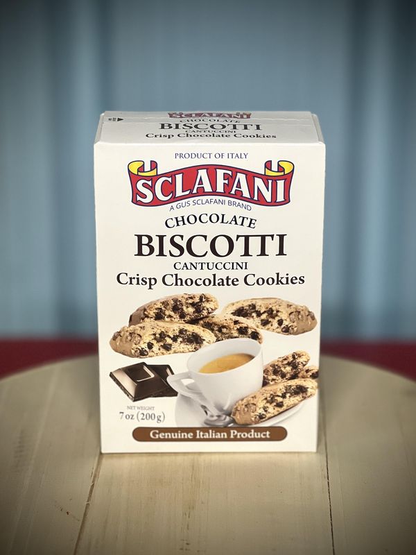 Biscotti Crisp Chocolate Cookies