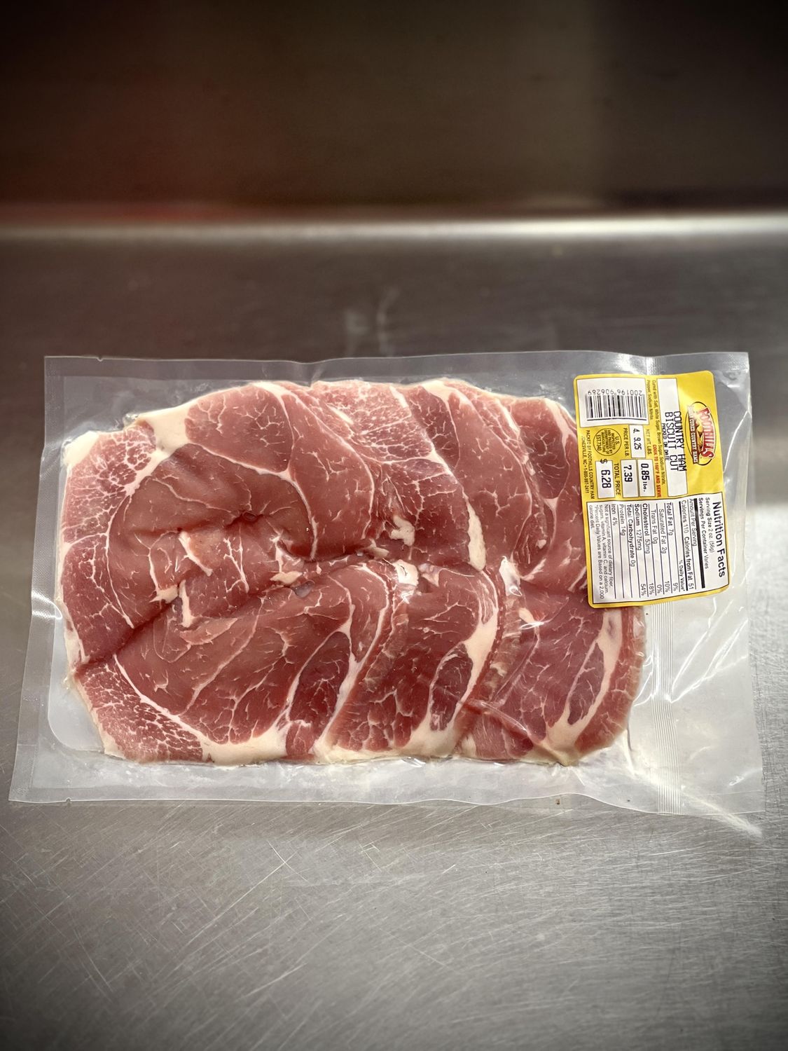 Foothills Country Ham, Type: Country Ham Biscuit Slice