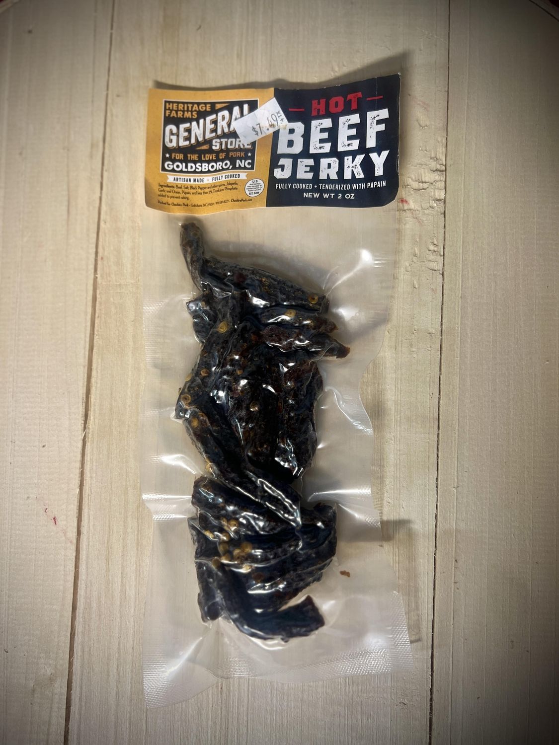 Hot Beef Jerky