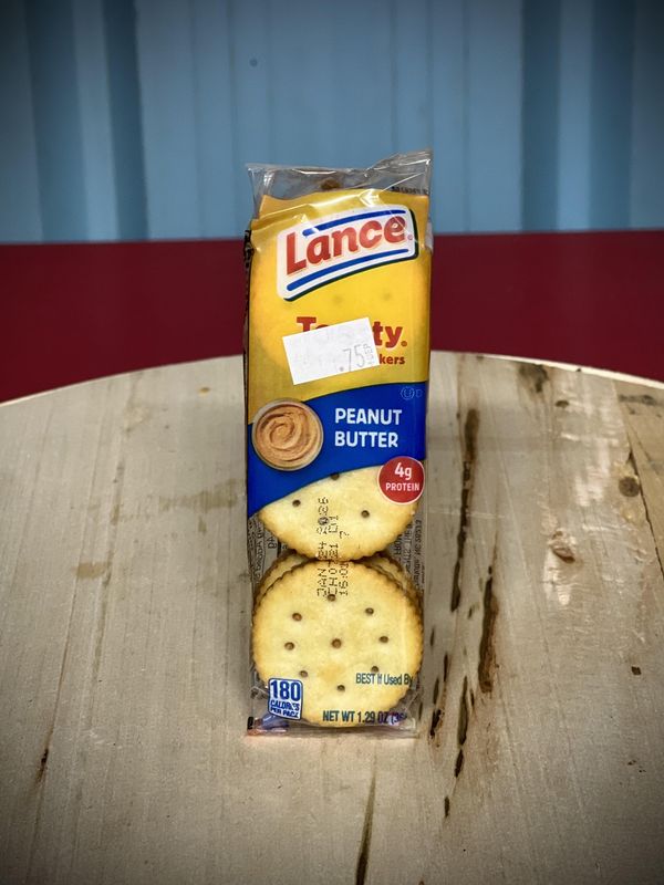 Toasty Peanut Butter Crackers Brown