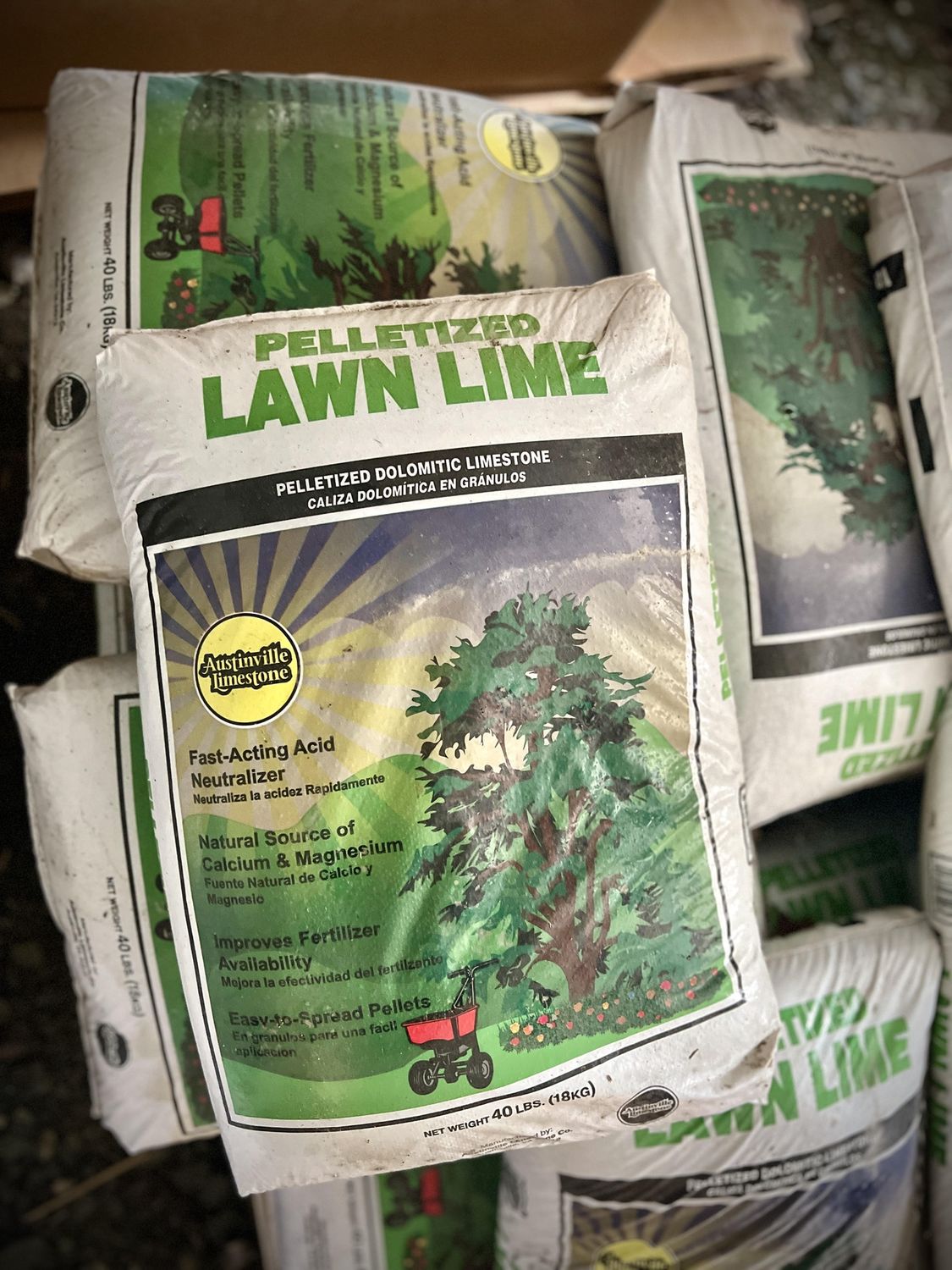 Pelletized Lawn Lime