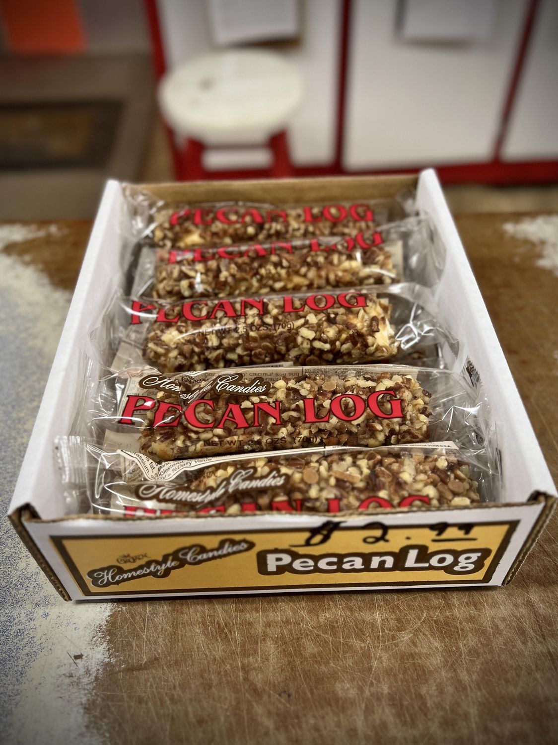 Pecan Logs
