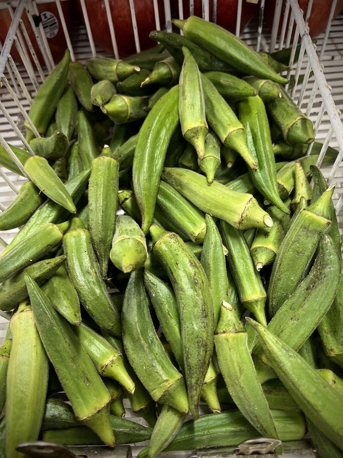 Okra, Amount: Per lb