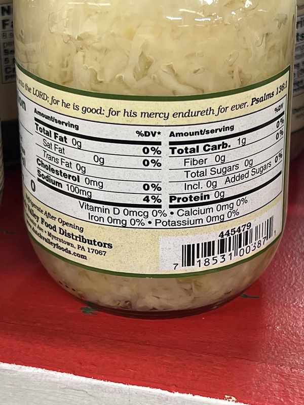 Old Fashioned Sauerkraut