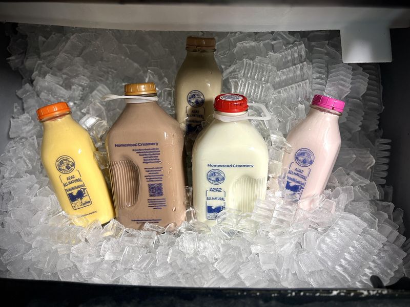 Homestead Creamery Milk