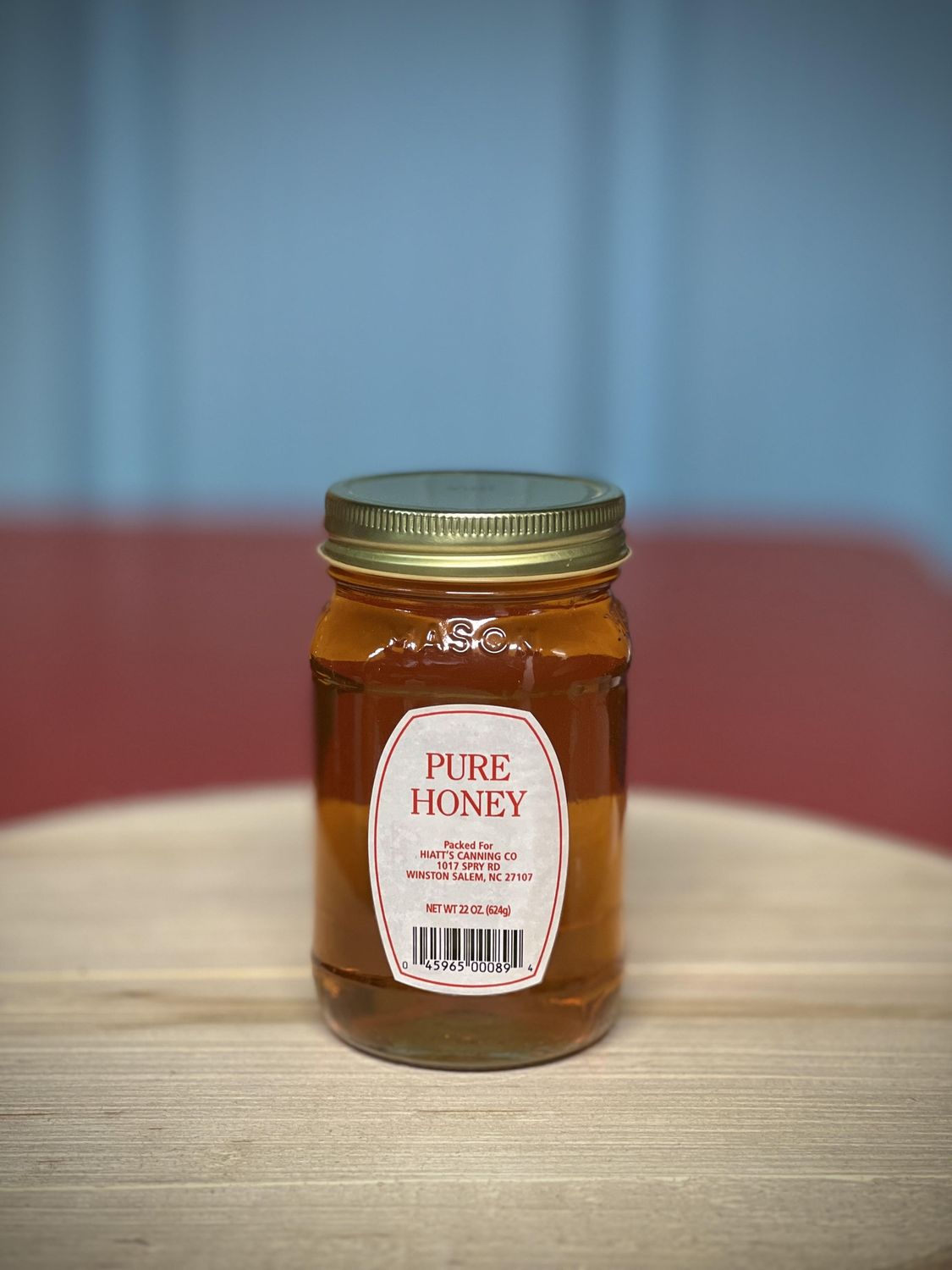 Comb's Honey, Brand: Hiatt's, Type: Pure Honey 22 oz