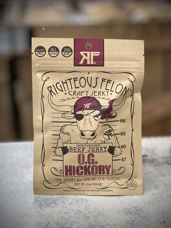 Righteous Felon Craft Beef Jerky