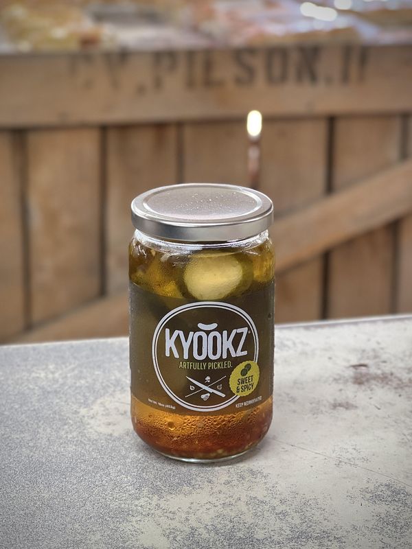 Kyookz Sweet &amp; Spicy Pickle Chips