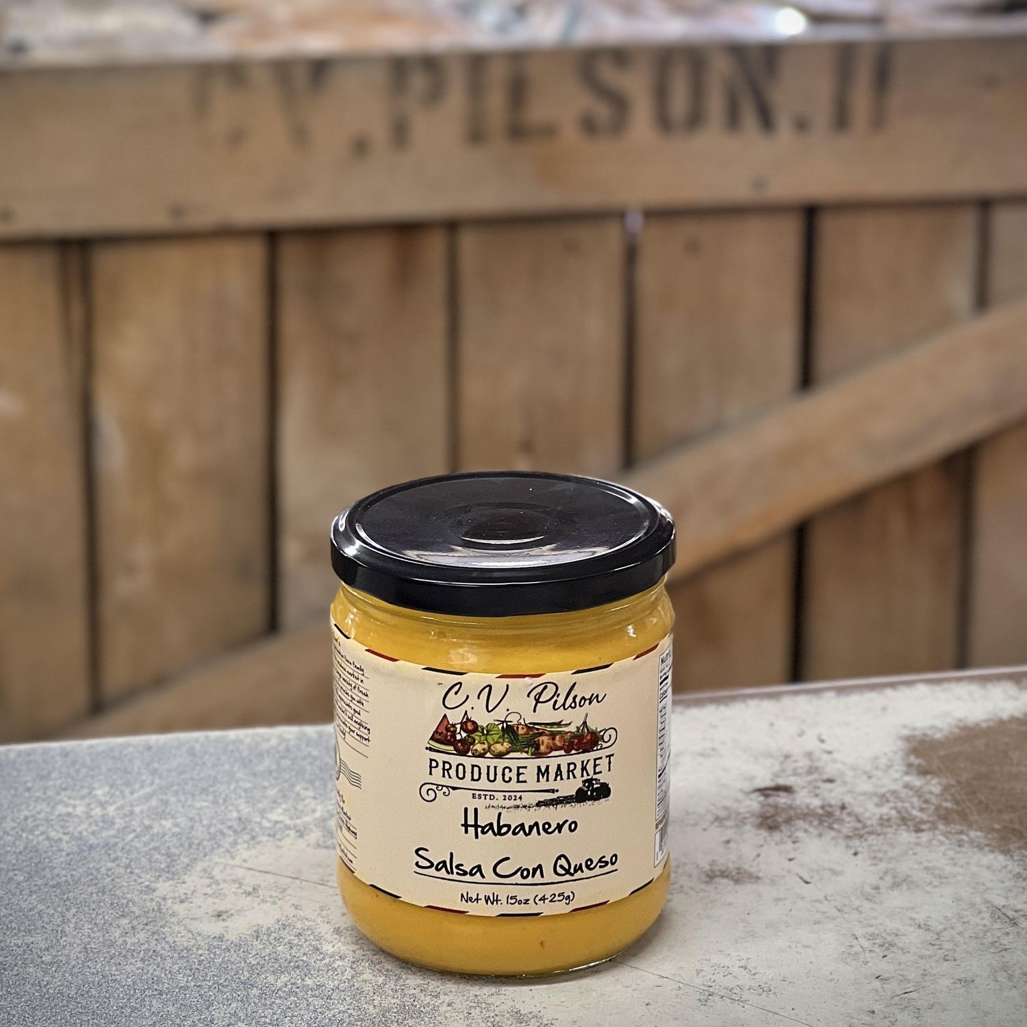 Habanero Salsa Con Queso