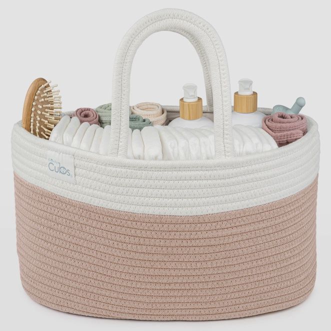 CC-364-B2 Diaper Caddy Organizer by Comfy Cubs Blush