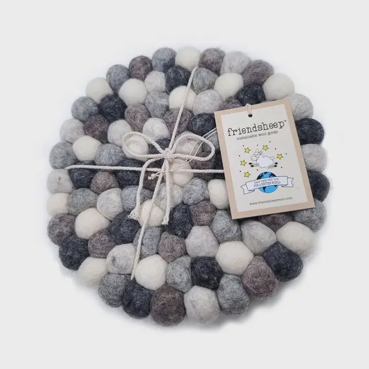 FDSP01104C4 Stone Eco Coasters and Trivets - Set of 4 - Eco Coasters