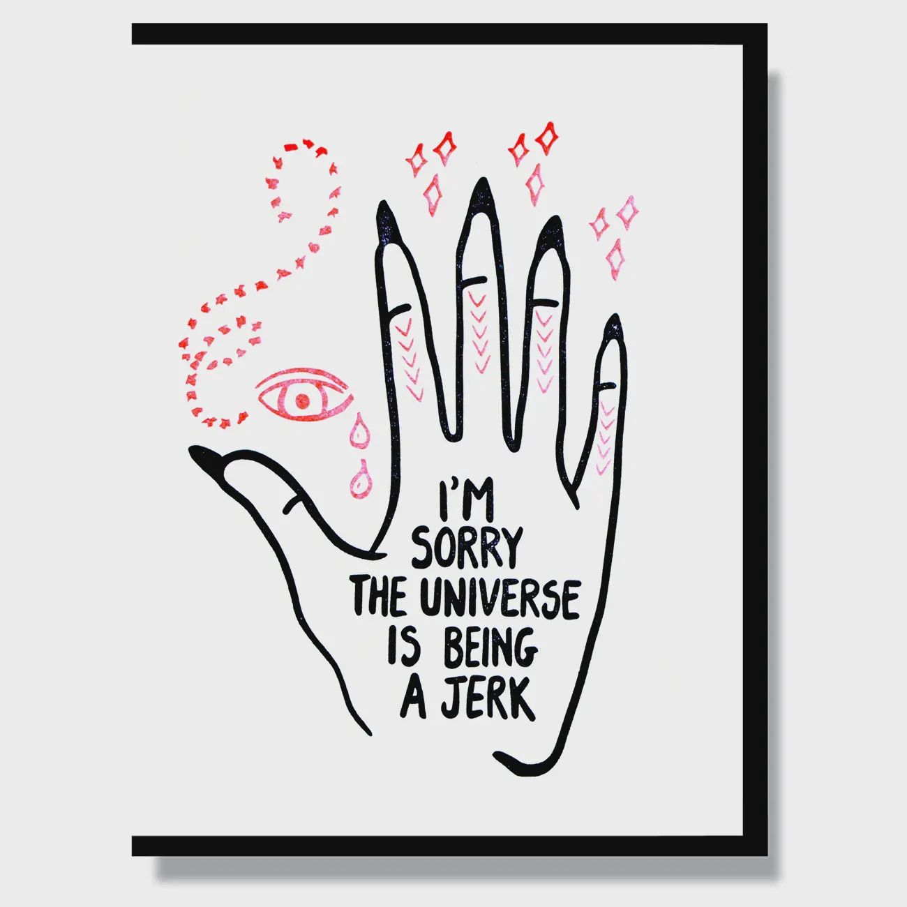 LP-UNI Universe Being A Jerk Card