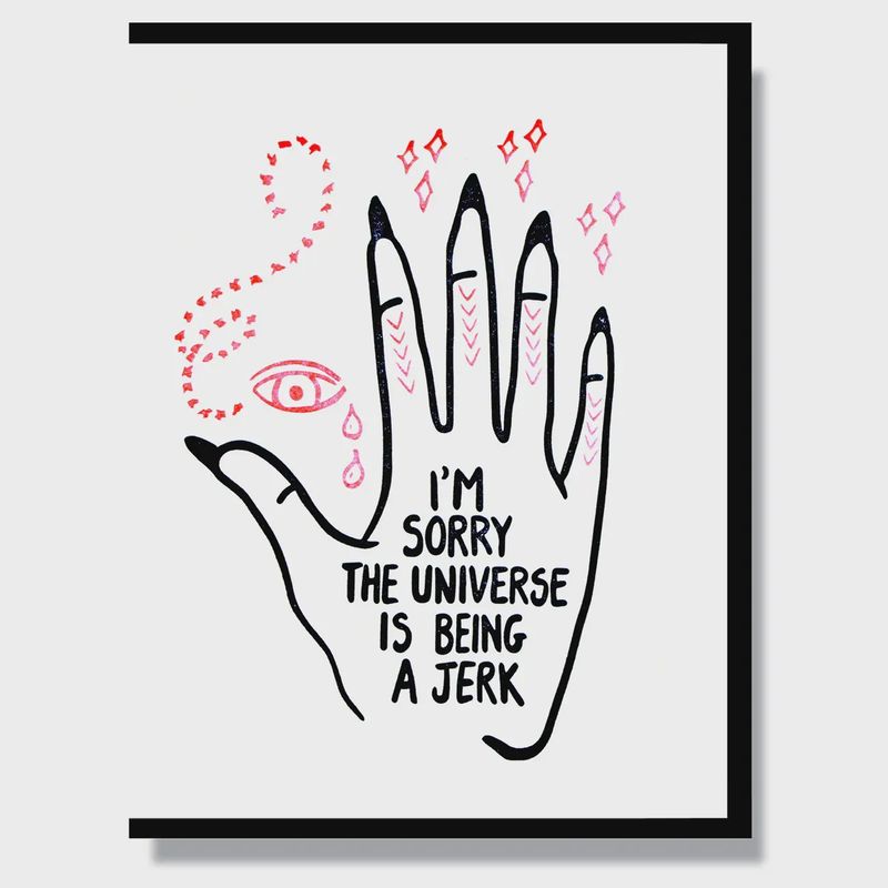 LP-UNI Universe Being A Jerk Card