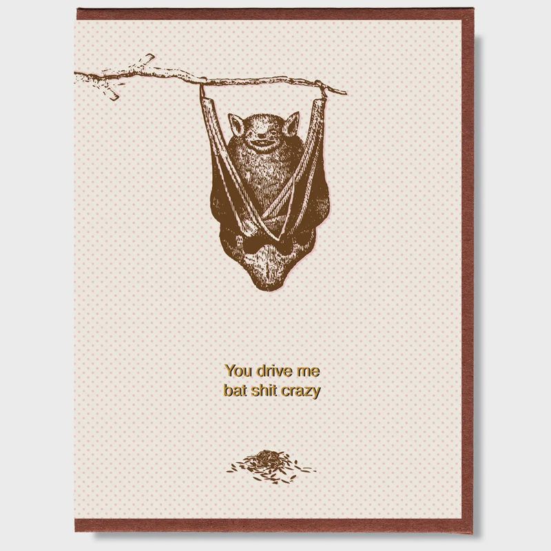 TF-BAT Bat Shit Crazy Card