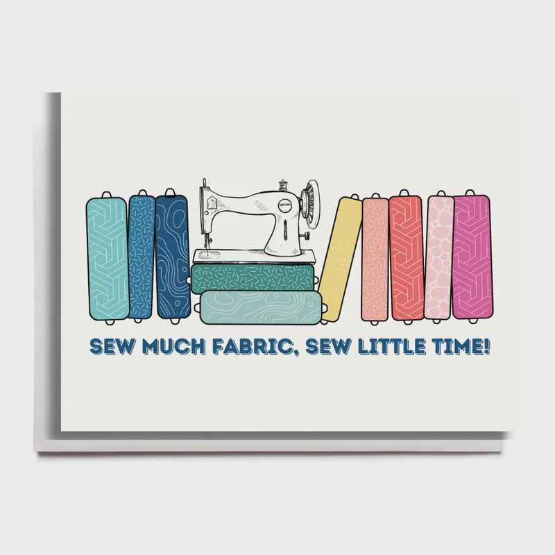 TSL C2403 Sew Much Fabric Greeting Card