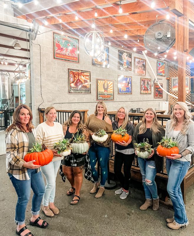 Succulent Pumpkin Workshop at Loomis Basin Brewery October 7th 6pm