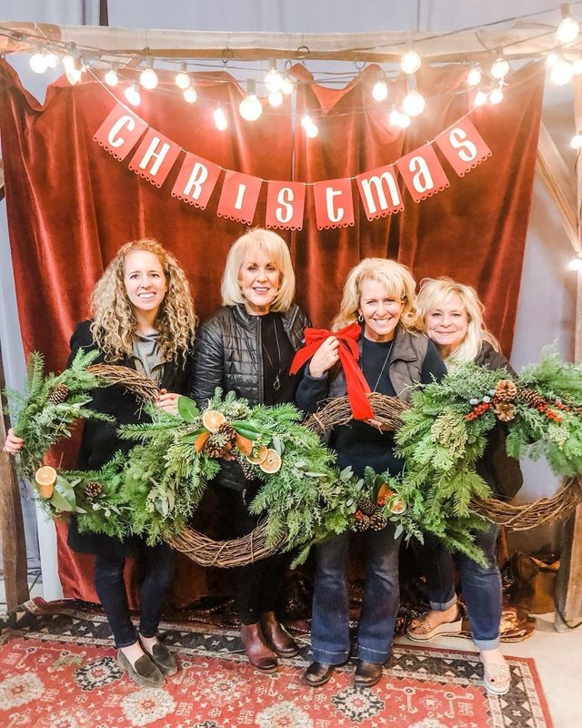 Private Holiday Wreath Workshop 12/14/25 12pm