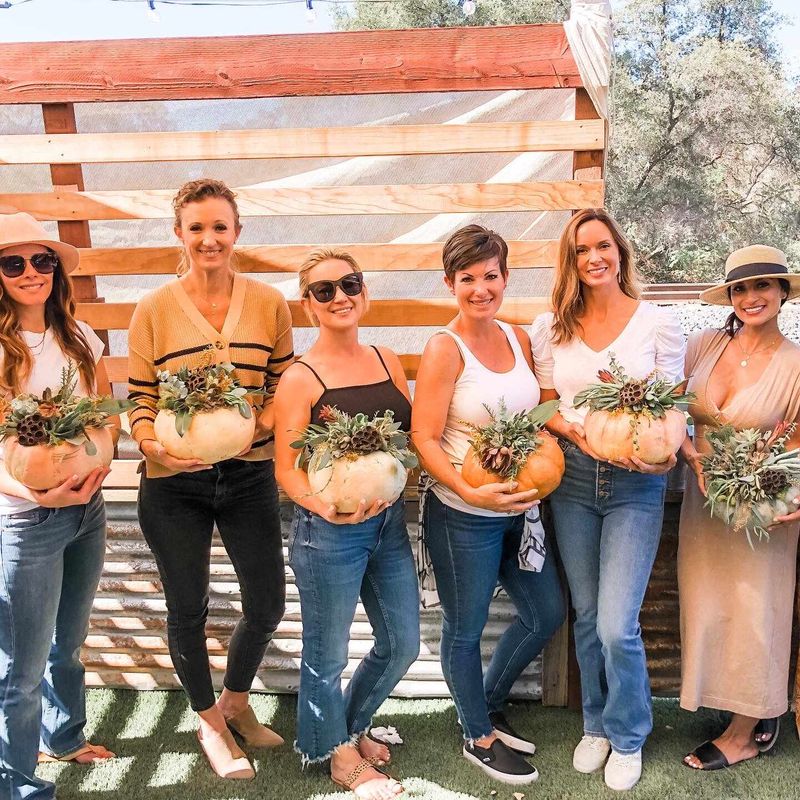 Succulent Pumpkin Workshop at Fowler Ranch 9/27 3pm