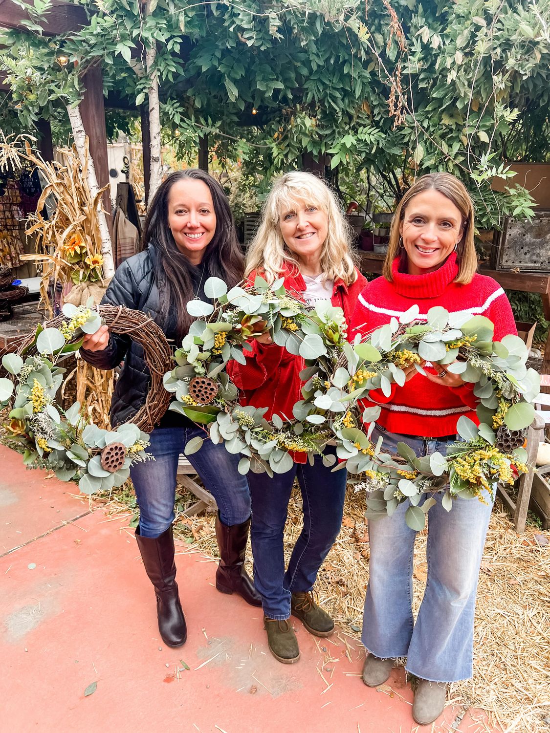 Fall Wreath Workshop at The Flower Farm 10/10/26 11am