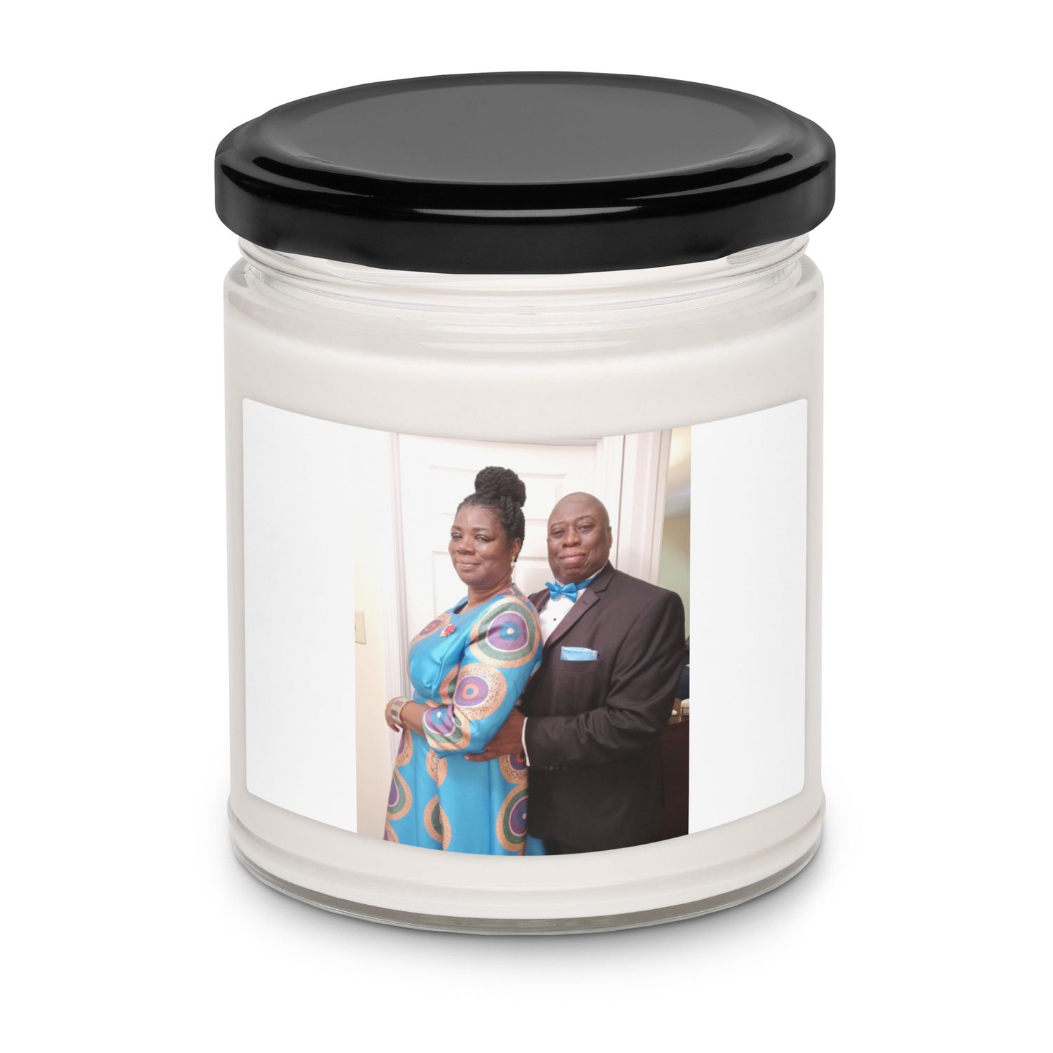 Scented soy candle