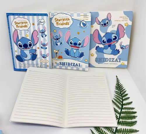 Pack 12 cuadernos Stich lineal