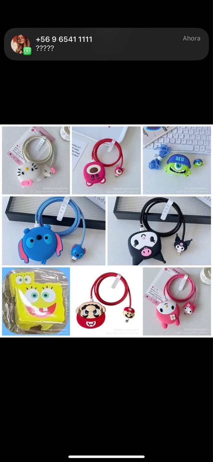 Pack de 10 funda para audífonos Disney y Sanrio