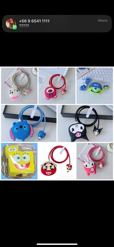Pack de 10 funda para audífonos Disney y Sanrio