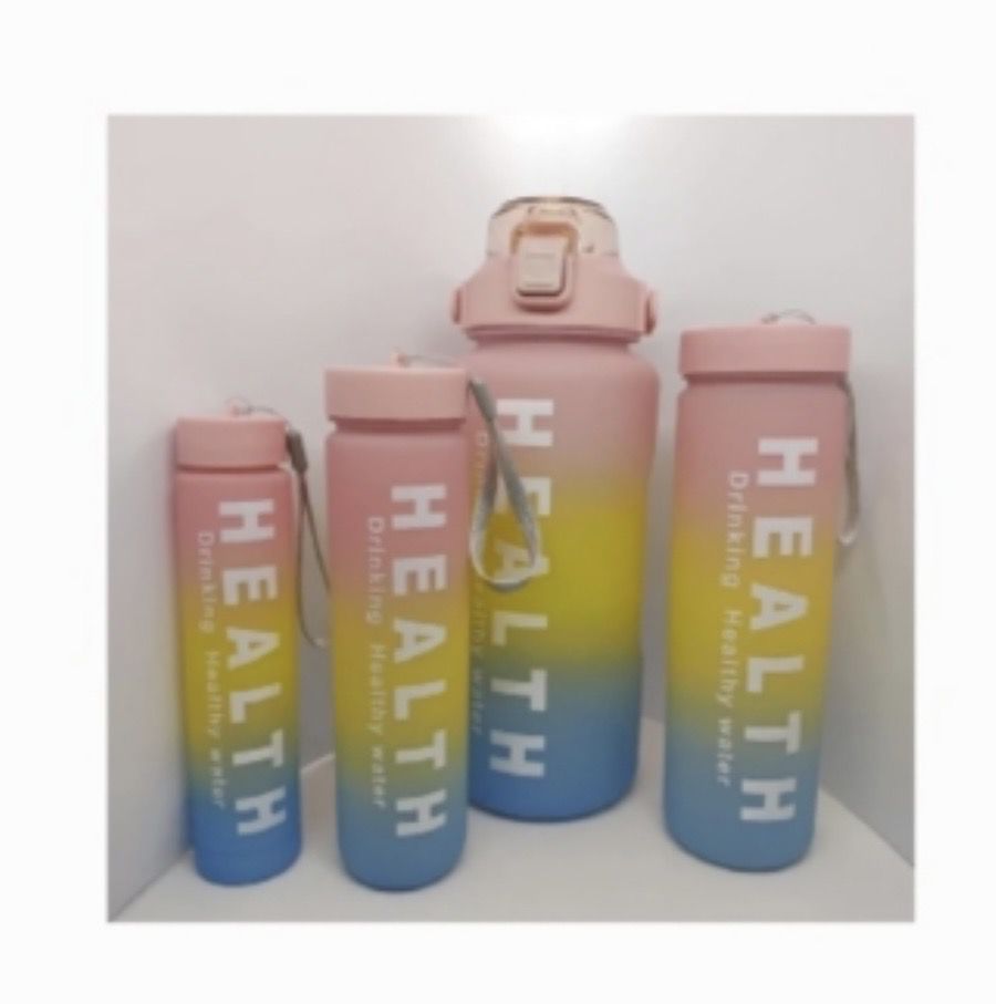 Pack de 4 botellas Colores surtidos