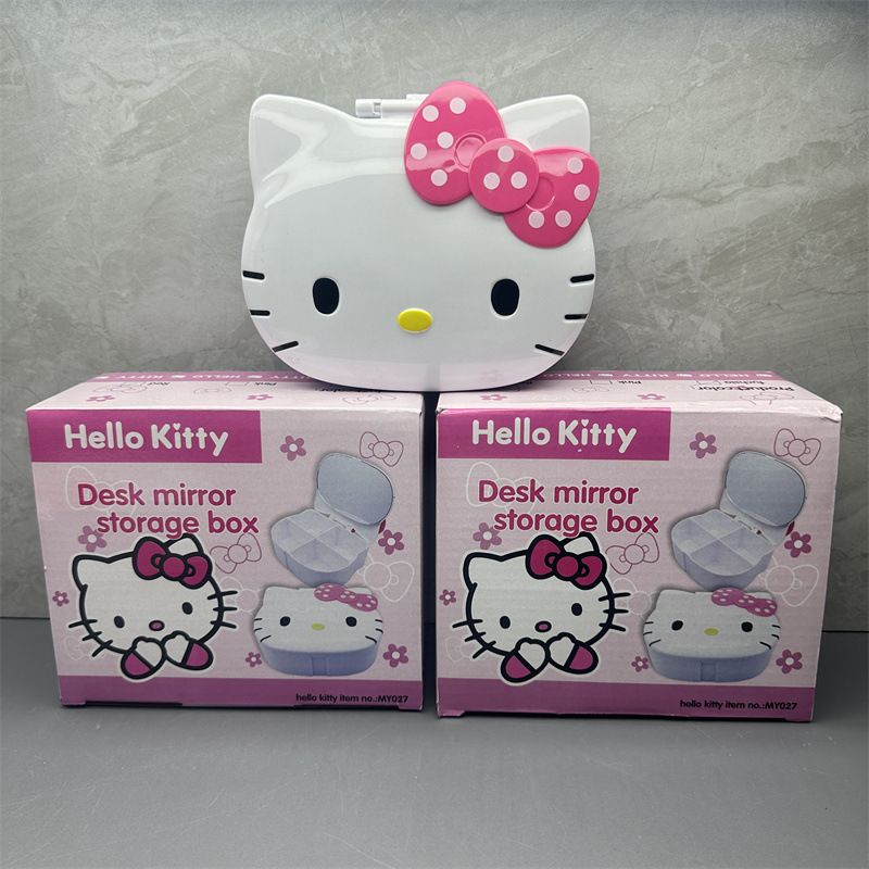 JOYERO HELLO KITTY CON ESPEJO