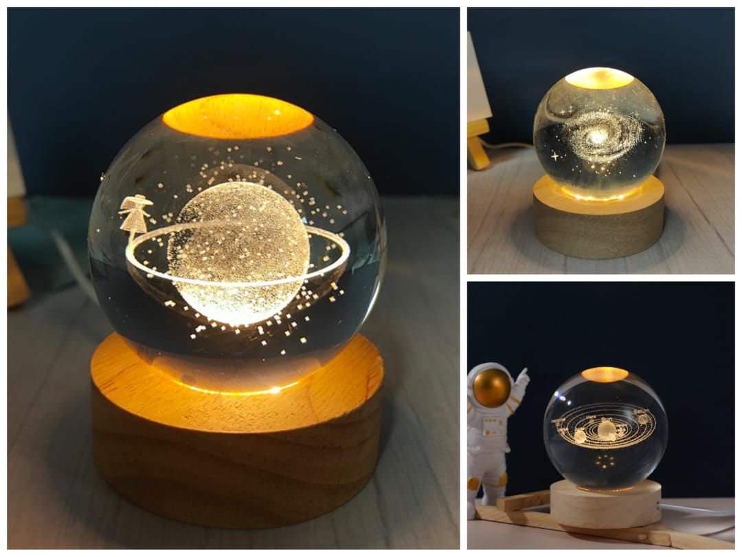 ESFERAS CRISTAL LED GALAXIA