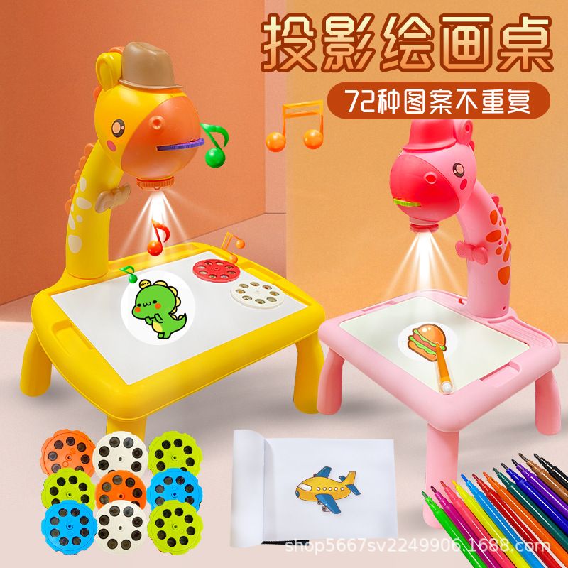 MESA PROYECTOR DE DIBUJO JIRAFA