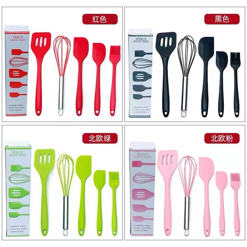 SET DE UTENSILIOS SILICONA