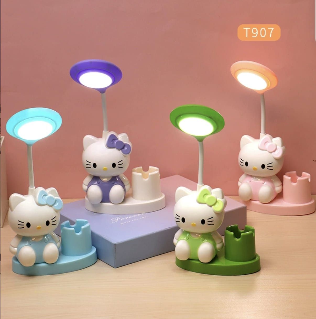 LÁMPARA HELLO KITTY CON PORTALAPIZ