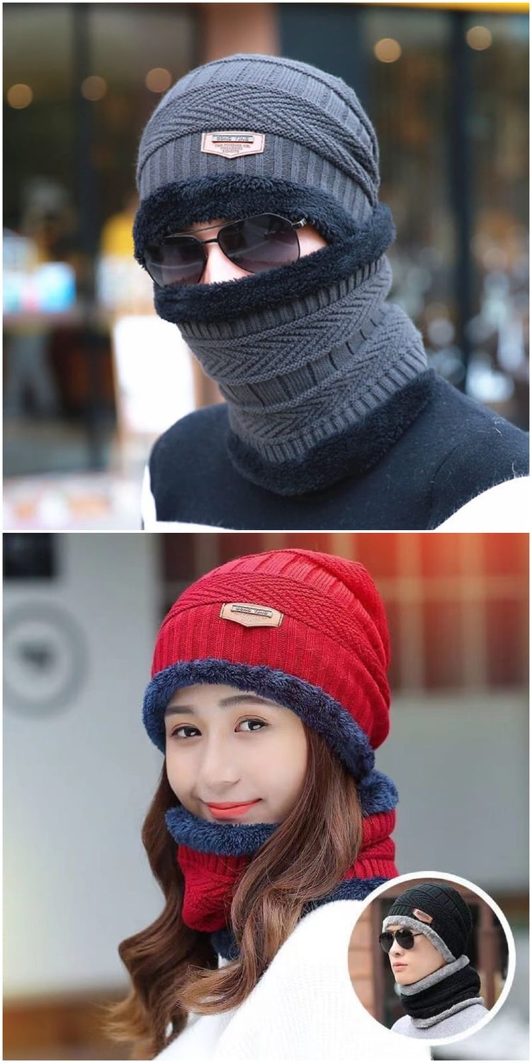 SET GORRO MÁS CUELLO CON CHIPORRO