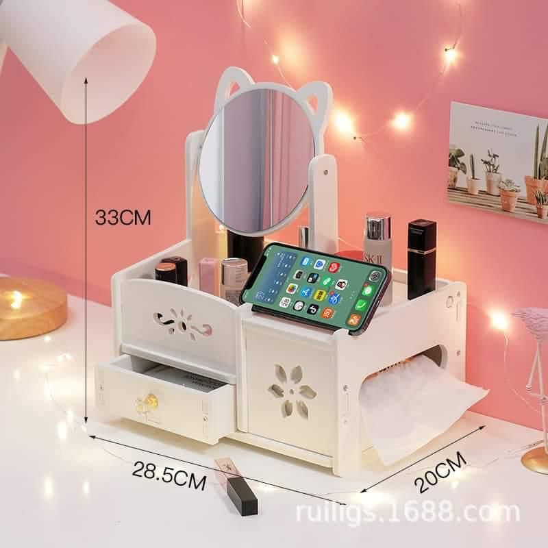 TOCADOR GATITO MADERA MDF