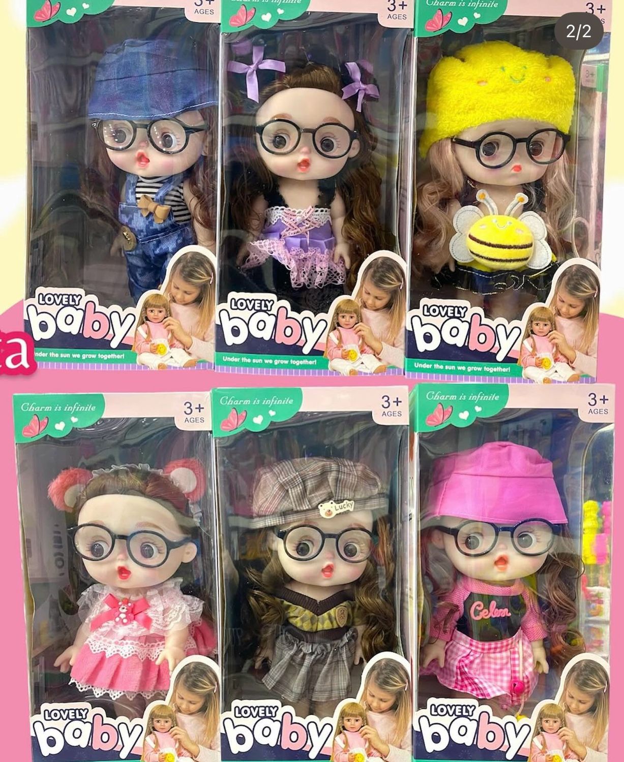 MUÑECAS KAWAII 50 CM