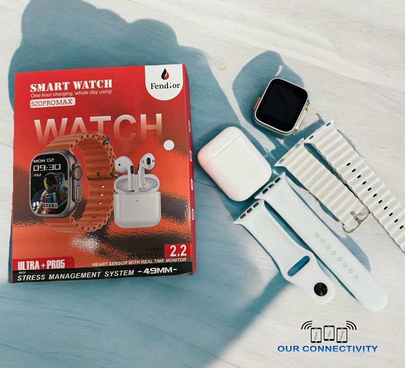 SMARTWACH S20 PROMAX + AUDÍFONOS I12
