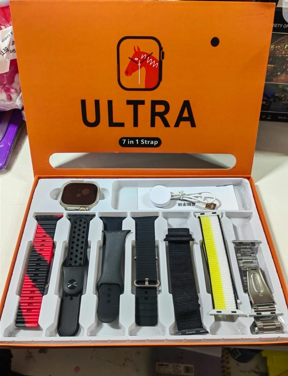 RELOJ ULTRA 7 CORREAS