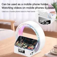 RADIO RELOJ CON CARGA INALÁMBRICA