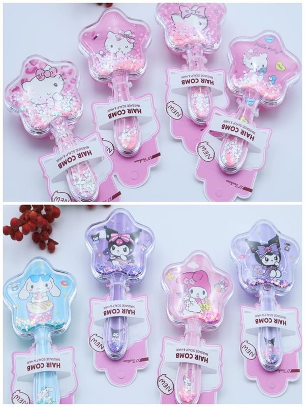 Cepillo con gliter Sanrio