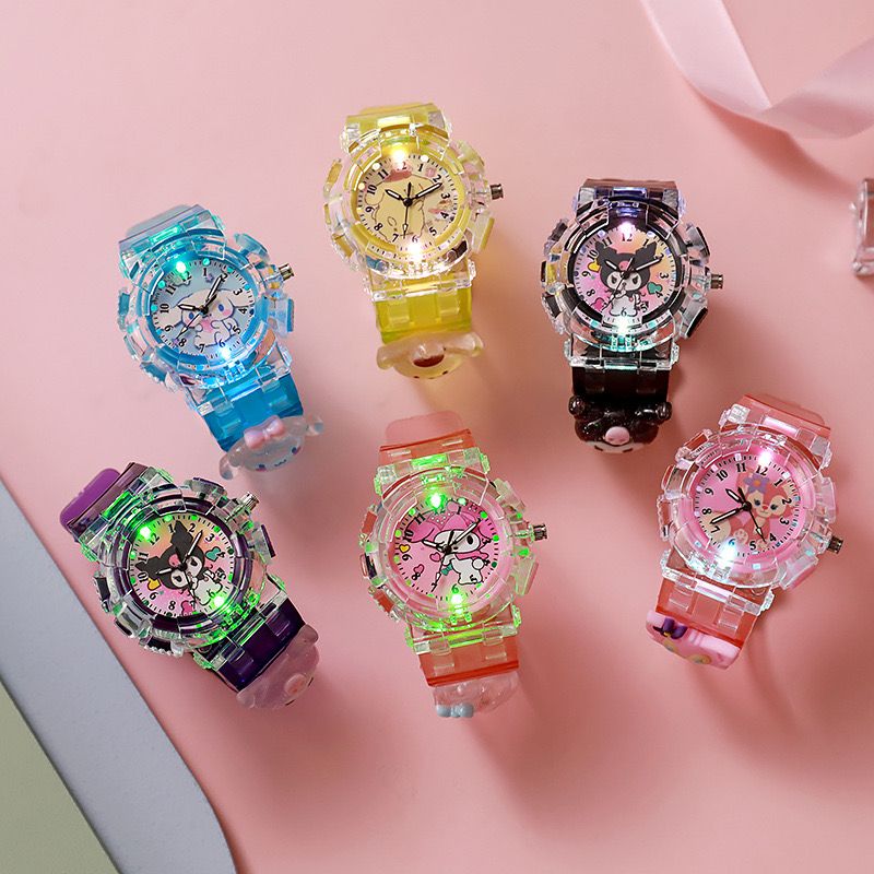 Reloj con luz Sanrio