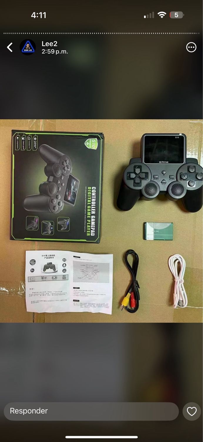 Set consola con pantalla