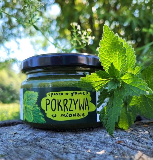 Miód z pokrzywą