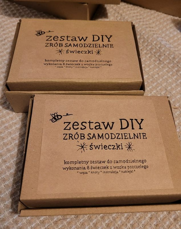 Zestaw DIY do robienia świeczek