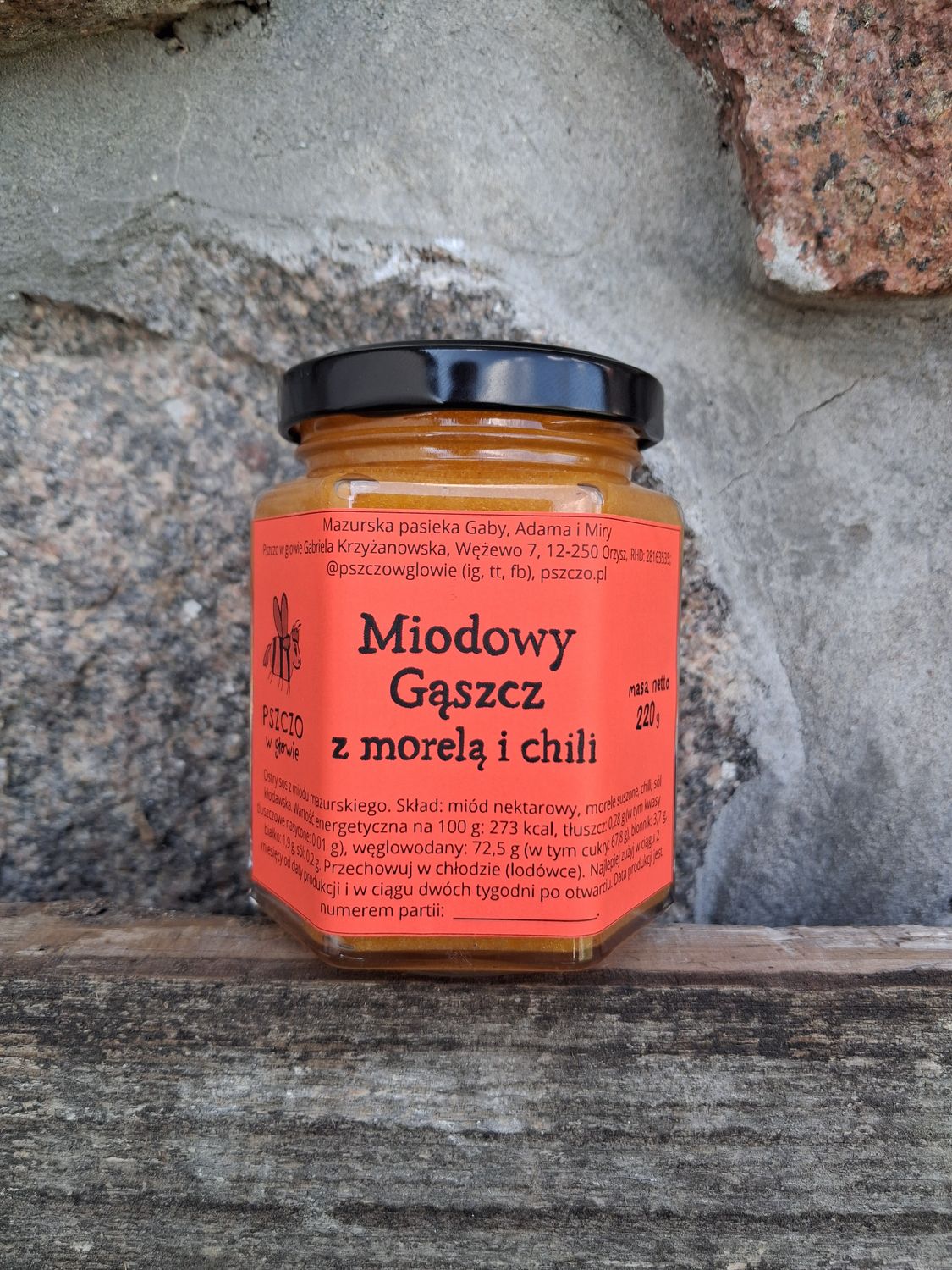Miodowy Gąszcz z morelą i chili