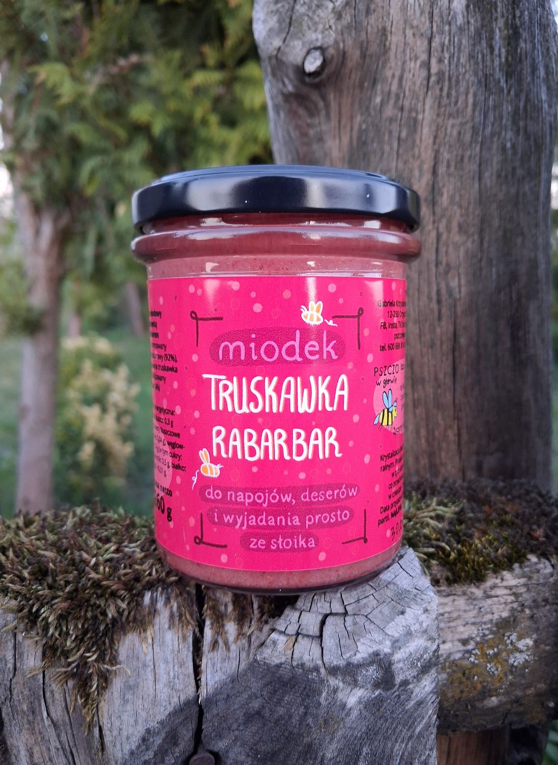 Miodek Truskawka Rabarbar