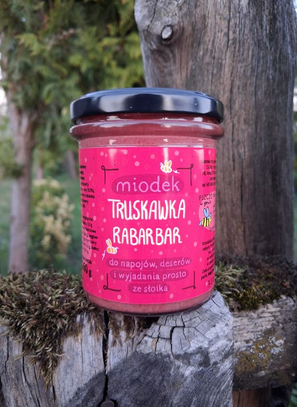 Miodek Truskawka Rabarbar